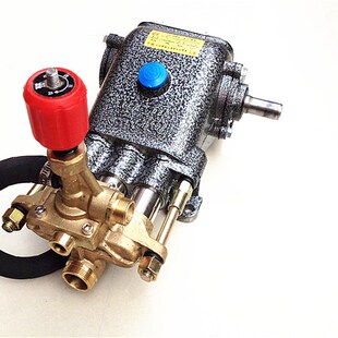 黑猫商用高压洗车机铜泵头总成 55 58型洗车机刷车器配件全套配件