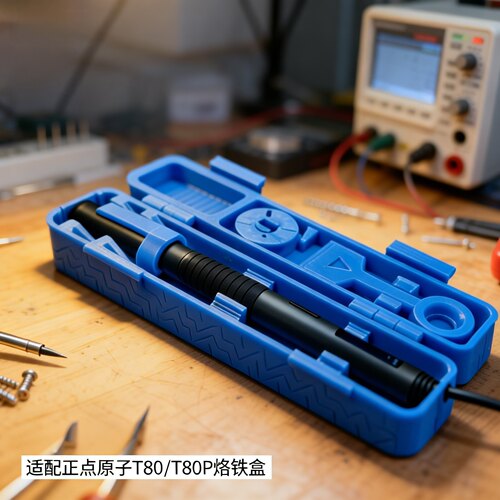 正点元子T80/T80P烙铁盒烙铁笔收纳盒 仅适配以上两个型号3D定制