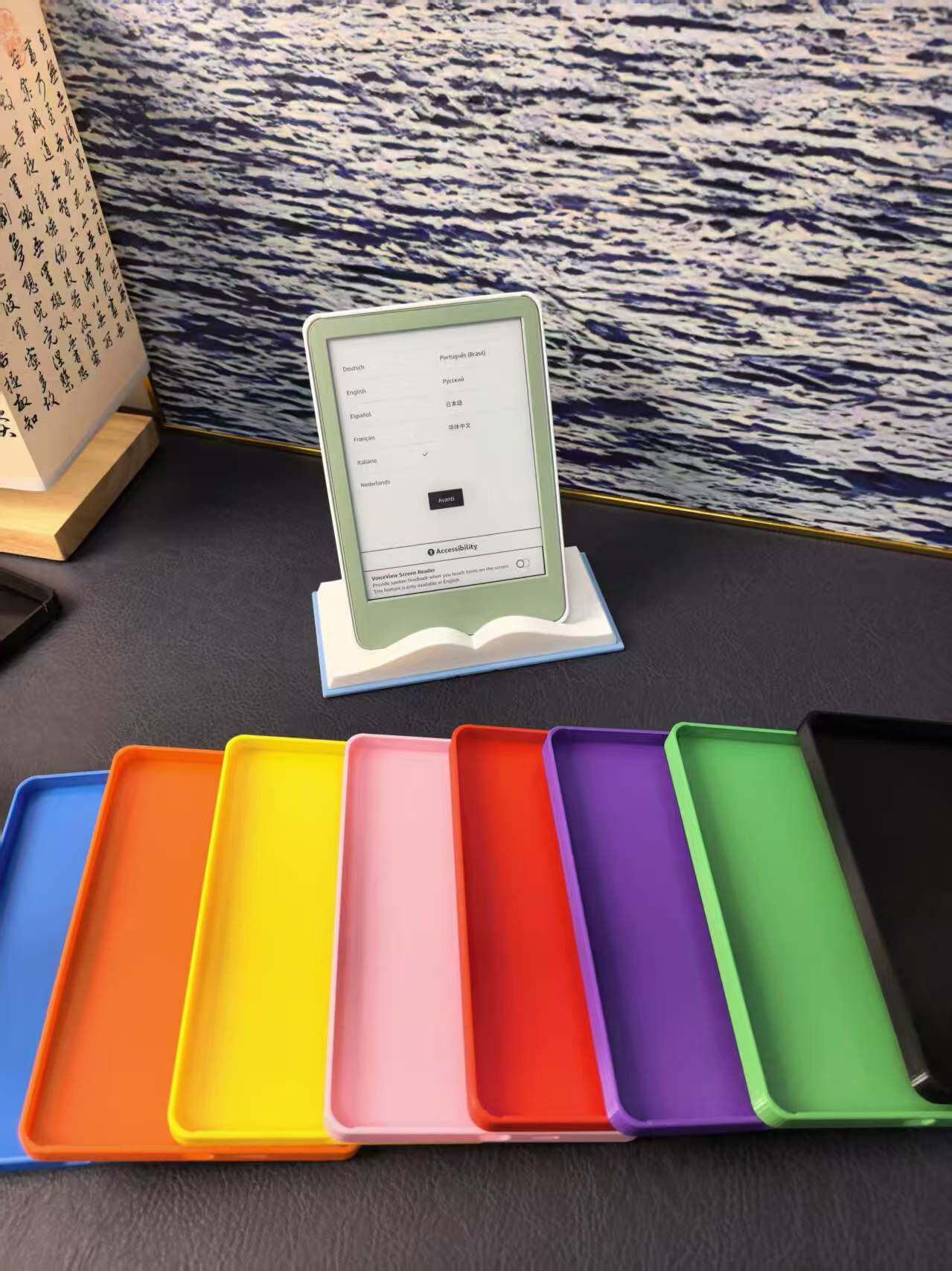 全新Kindle kpw6底座支架原创手机支架KINDLE看书支架适配Kindle5