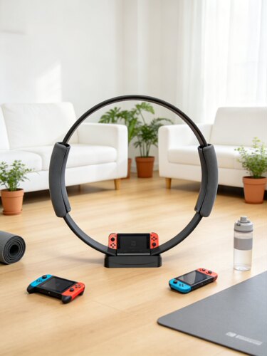 Ring-con健身环支架 适配Switch RingCon腿带收纳架 桌面壁挂两用