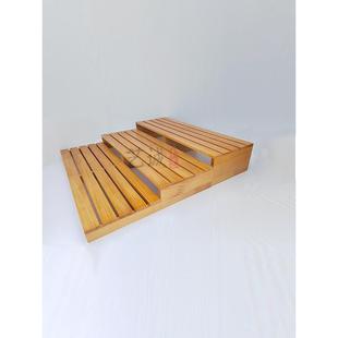 实木组合托架面包蛋糕酒店前台自助餐商超陈列干点甜品西饼展示架