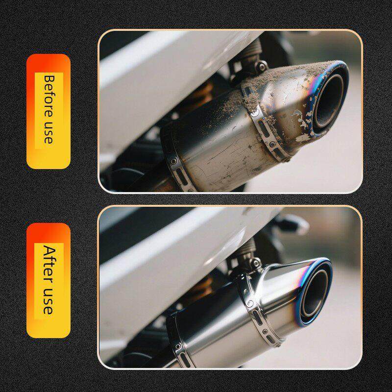 摩托车排气管装甲喷漆高温汽车发动机防锈卡尺耐高温自喷漆2000度