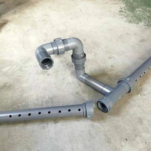 锦鲤鱼池冲浪泵造浪泵配件底部吹污泵沉淀物鱼粪便冲起来大流量管