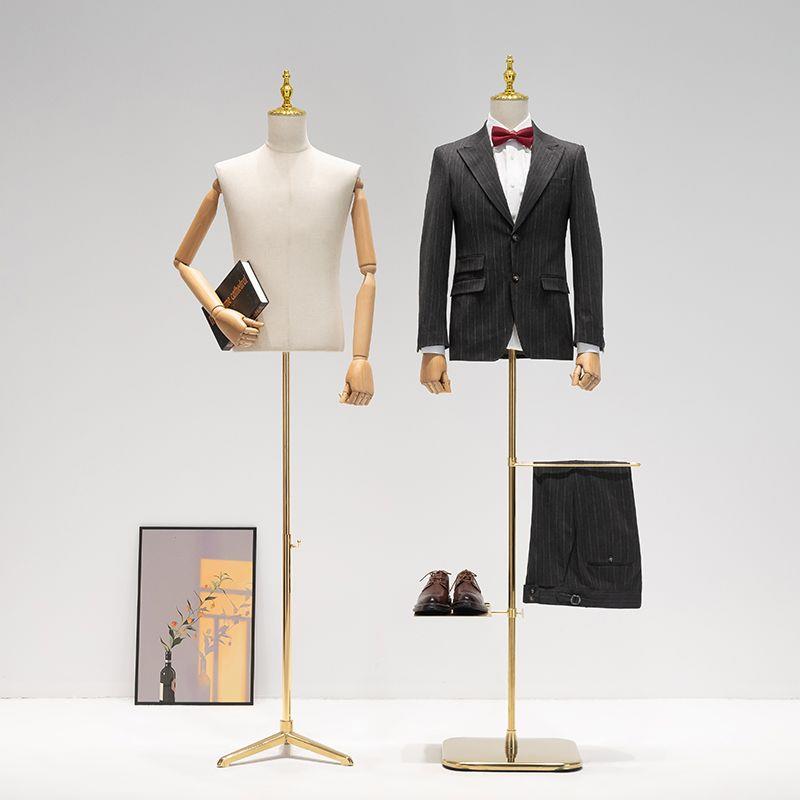男装模特架服装店道具男