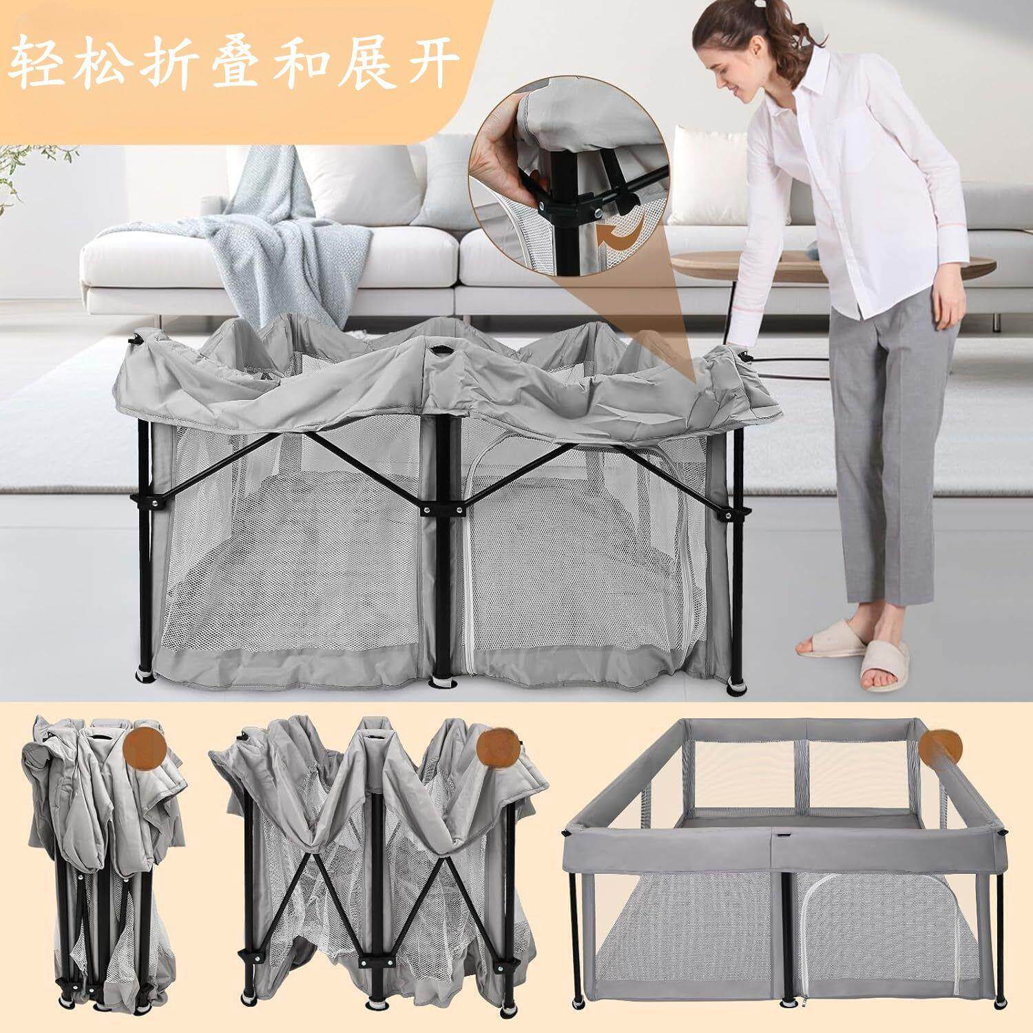 儿童可折叠免安装婴儿围