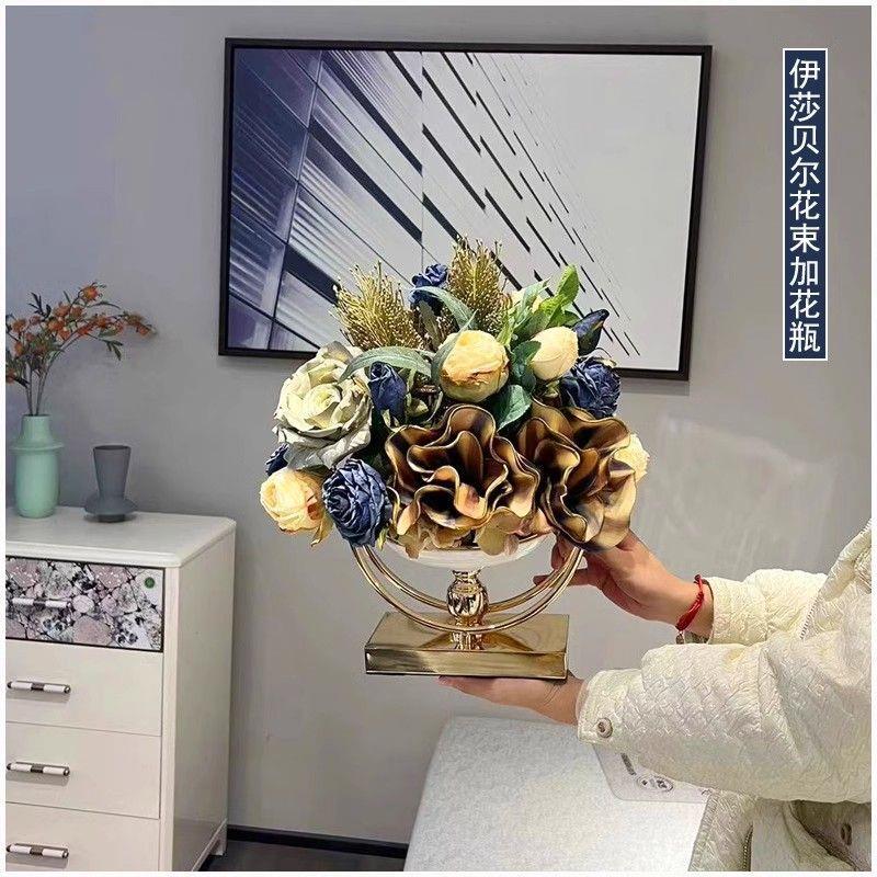 欧城美式中式高档仿真花