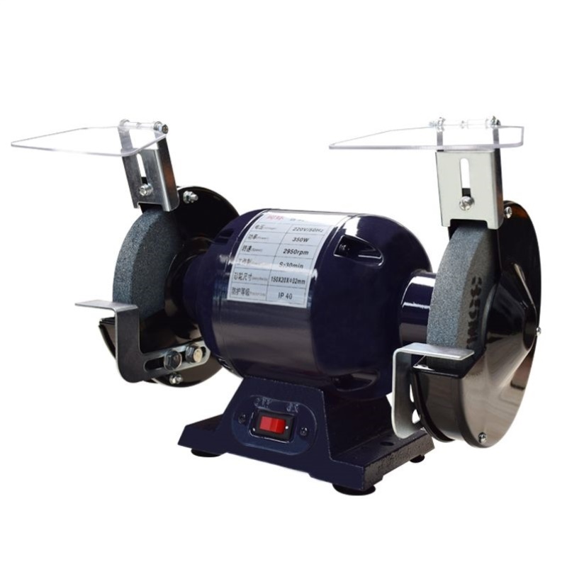 电动台式砂轮机小型家用台式手砂轮磨刀抛光机工业级大功率打磨机