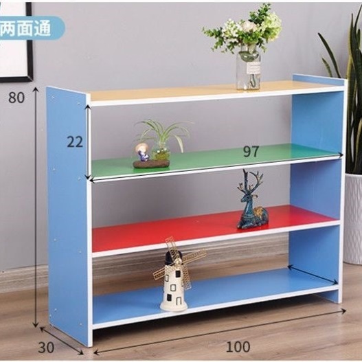 儿童厂家直销收纳幼儿园玩具书包区角柜鞋柜整理柜子储物柜书架