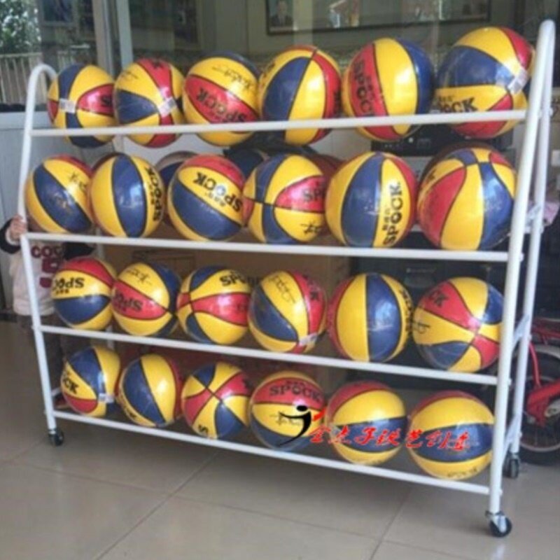 篮球收纳架 幼儿园球类架子儿童足球架装篮球框置球架放球的架子