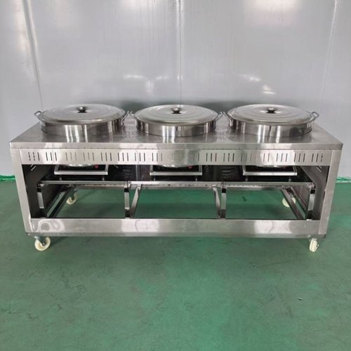 双头双桶煮面炉商用电热燃气煮面桶平底麻辣烫专用锅多功能汤粉炉