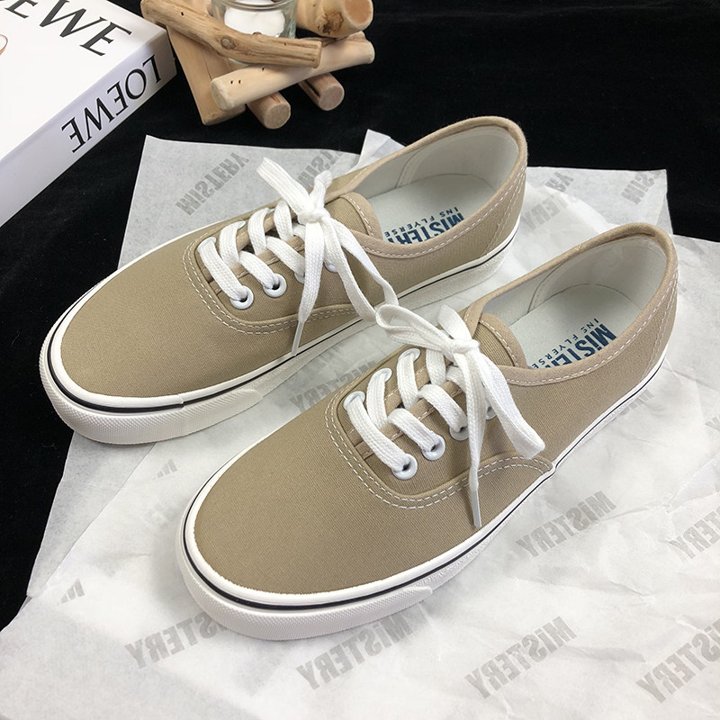 学生休闲青春潮流板鞋子百搭低帮