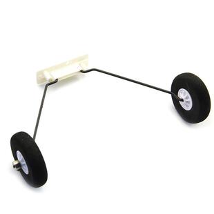 冲浪者X8 钢丝起落架 海绵轮轮挡安装架 遥控固定翼飞机配件