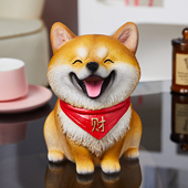 2026新款 存钱罐卡通小狗只进不出大容量储蓄罐男女孩礼物家居摆件