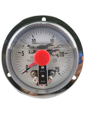 YNXC-100ZT抗震电接点压力表油压液压耐震轴向磁助式电接点压力表