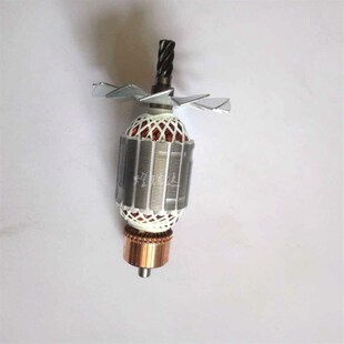 配老百闻9寸电圆锯转子 百闻5900(6齿)转子9寸电圆锯转子配件