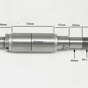 雕刻机主轴电机转子800W1.5KW2.2KW3.0K3.2KW5.5KW精雕机主轴配件