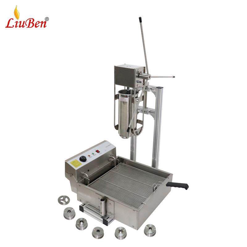 商用立式多功能手摇西班牙油条拉丁吉拿果机多花形模具 工厂 直销