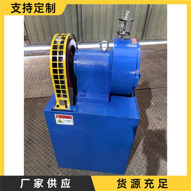 毛细管圆管缩口机 不锈钢管铝管缩管机 小直径金属管打头打尖机