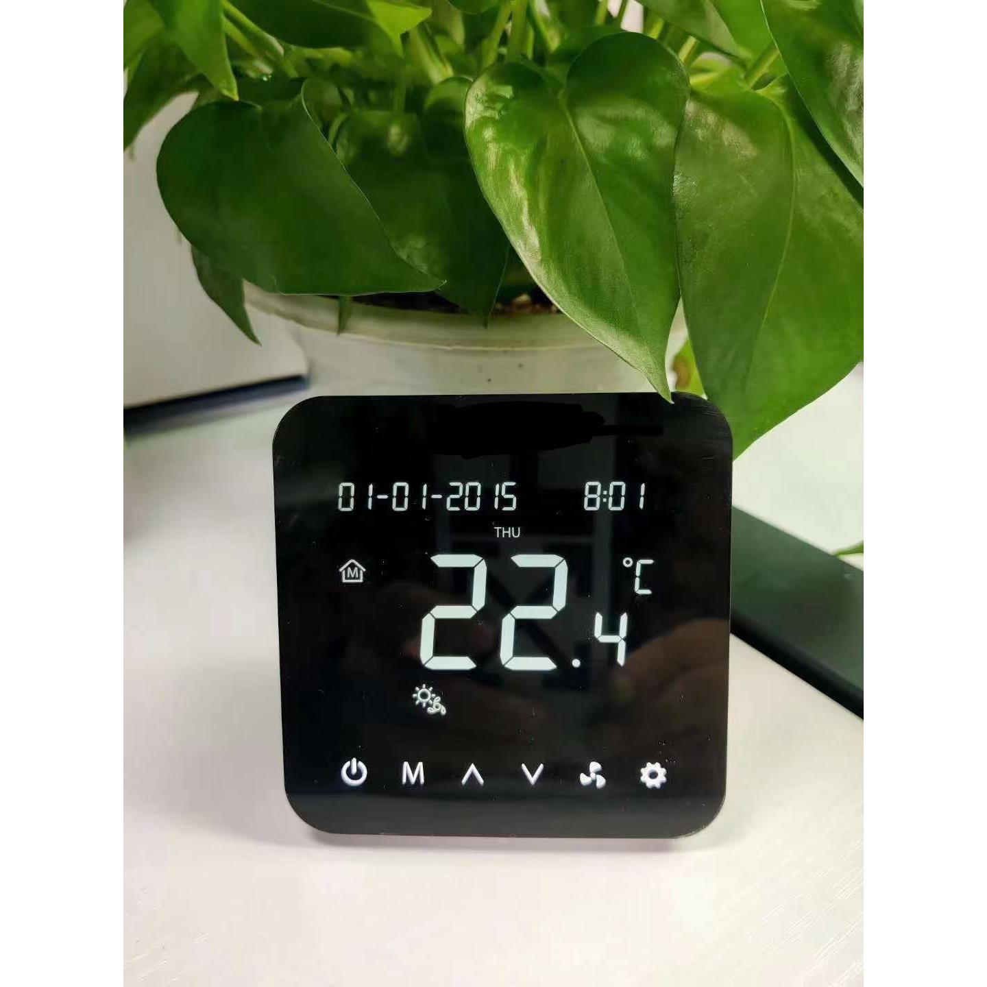 特灵中央空调液晶控制面板温控器TM87风机盘管开关空调液晶控制器