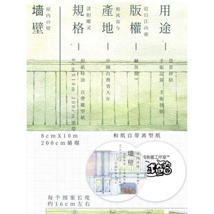 咸魚醬工作室墻壁臺產(chǎn)室內(nèi)造景拼貼和紙膠帶手賬水彩大背景
