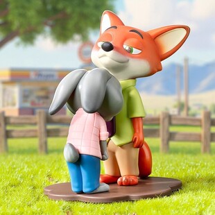 卡通摆件 你好,搭档!甜蜜依靠搭档3D打印按动式中性笔小清新潮