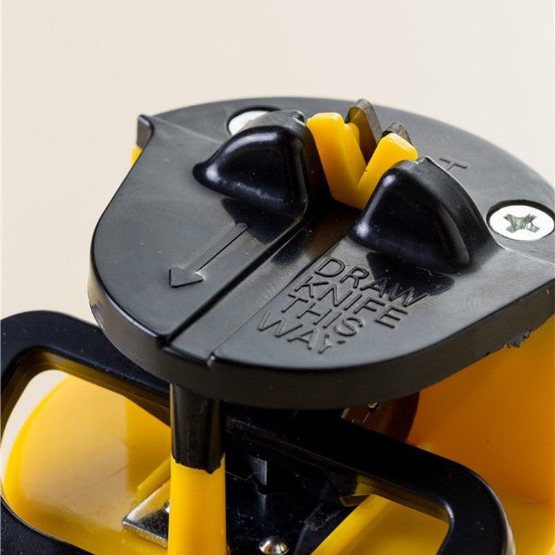 小黄鸭磨刀神器磨刀石家用快速磨刀器全自动厨房菜刀剪刀工具固定