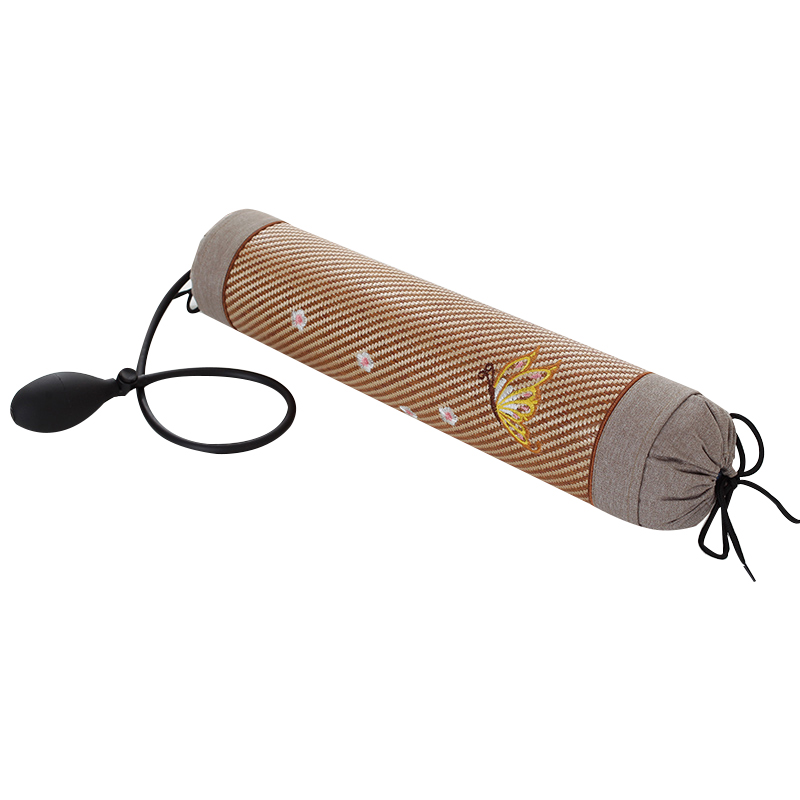 枕头护颈椎助睡眠颈椎枕凉感夏季专用圆柱整头枕男单人荞麦护颈枕