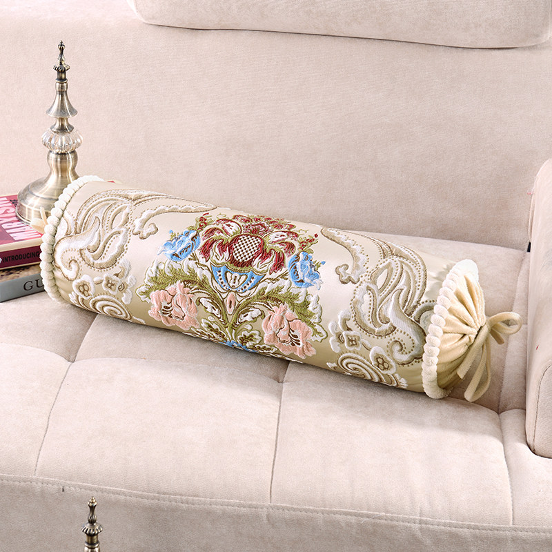 颈椎新款枕圆糖果枕pp棉枕头护颈柱专用成人荞麦壳枕芯可选猪猪爱,居家布艺,腰靠垫,淘宝优惠券,粉丝福利购,淘宝优惠卷