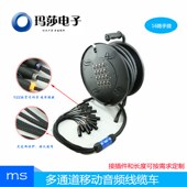 40路舞台电缆车30米 信号线灯光缆车 多芯信号缆