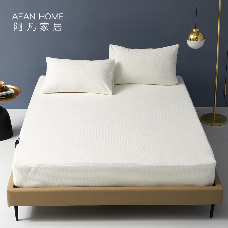 纯棉六面全包防水床笠单件防尘罩防螨隔尿席梦思床垫保护套床罩