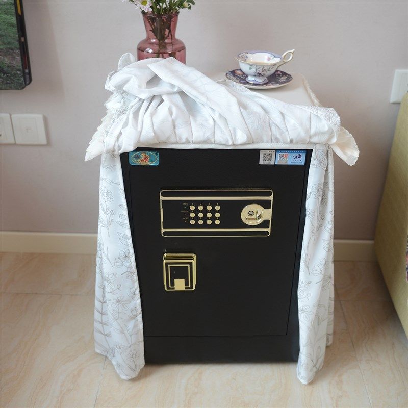 新款高端奶油风防油装饰防尘保险柜罩套盖布罩衣隐藏罩定做定制