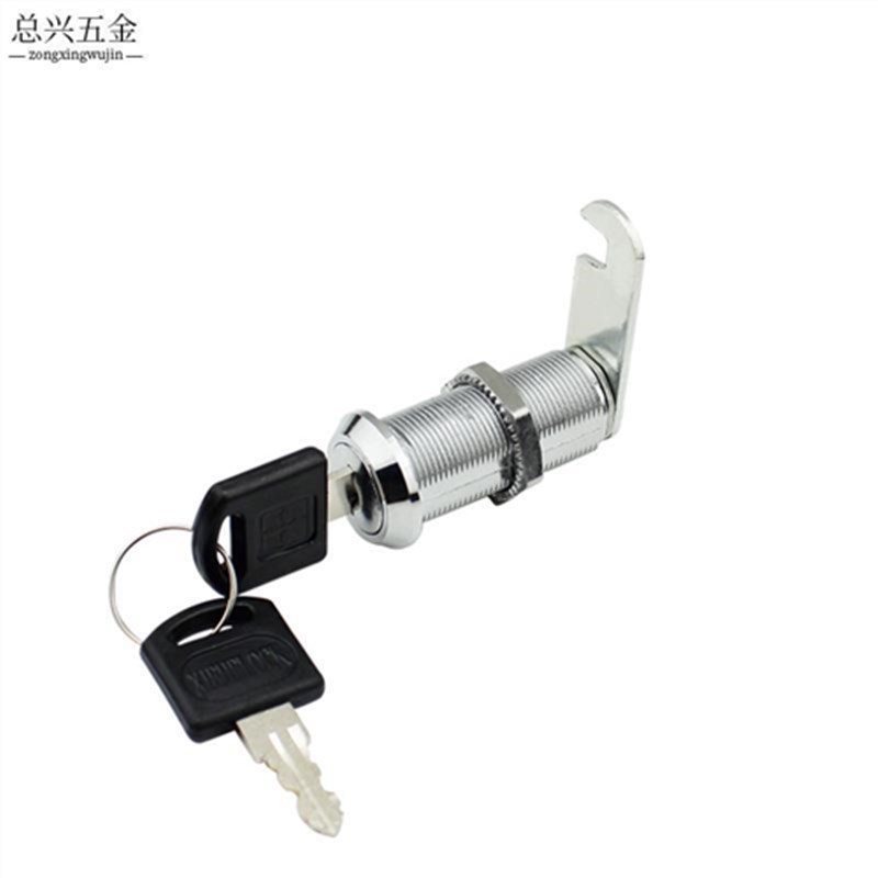 加长文件柜锁铁皮更衣柜锁信箱锁加长转舌勾锁抽屉锁家具锁