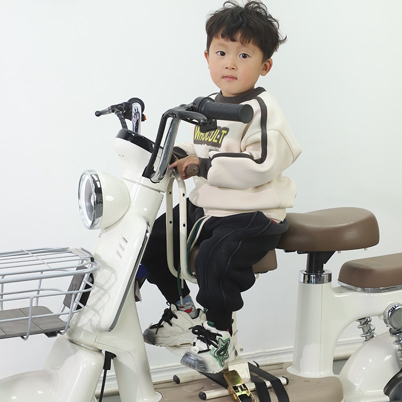 儿童座椅电动车儿童前置座椅宝宝座椅电动车小孩座椅宝宝安全座椅