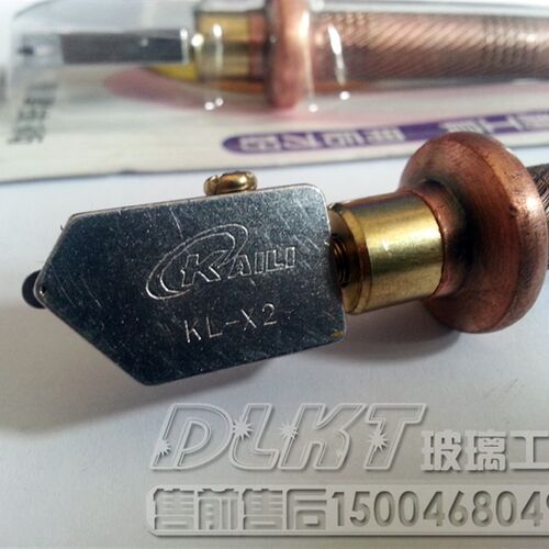 德乐科特 凯利牌玻璃刀 滚轮式古铜杆玻璃刀 瓷砖刀 玻璃切刀DLKT