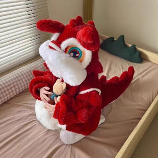 冬季宝宝连体衣拜年服外套冬装连帽可爱加厚外套防寒大龙儿童