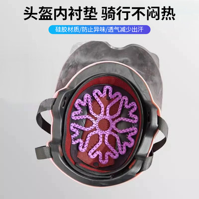头盔内衬垫防压发型神器夏季