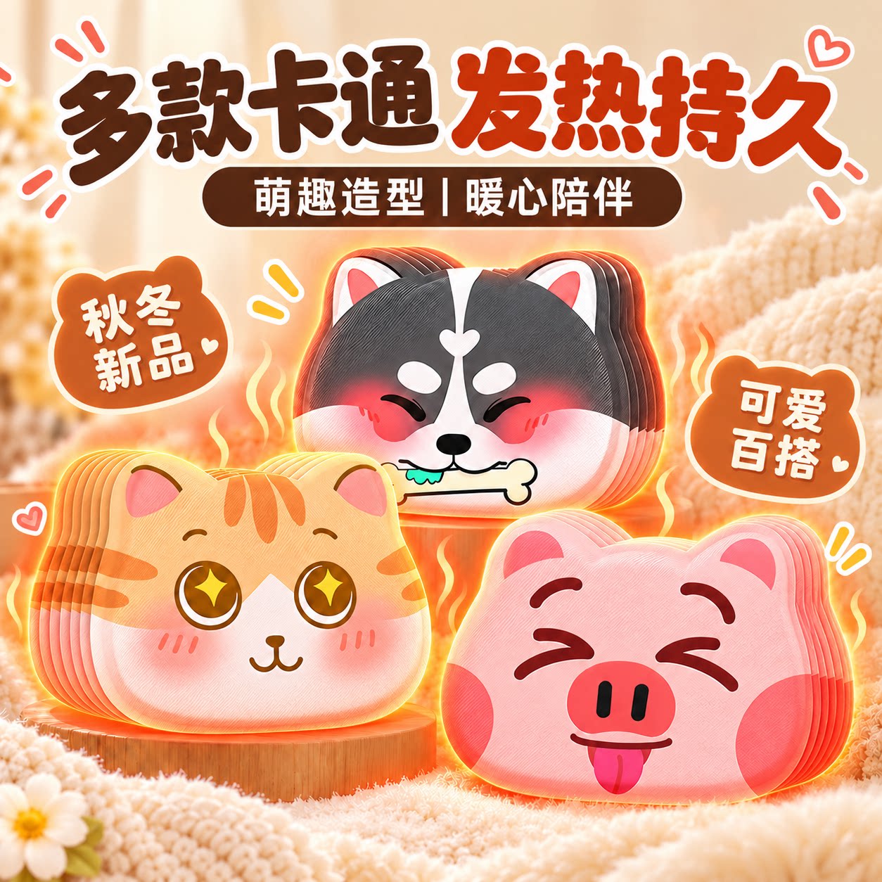 暖身贴自发热暖宝宝痛经宫寒热敷