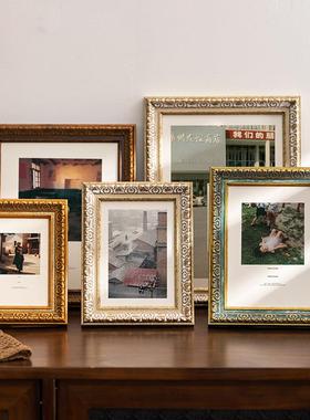 美欧式跨境出口婚纱相框6寸相框挂墙57810寸横框摆台A4宫廷画框