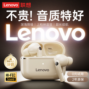 聯(lián)想藍(lán)牙耳機(jī)2025新款 適用蘋果小米 無線降噪高音質(zhì)官方正品 入耳式