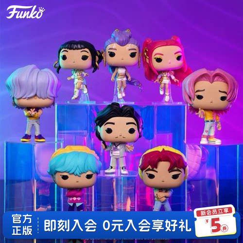 Funko恶魔猎人K-POP猎魔女团手办
