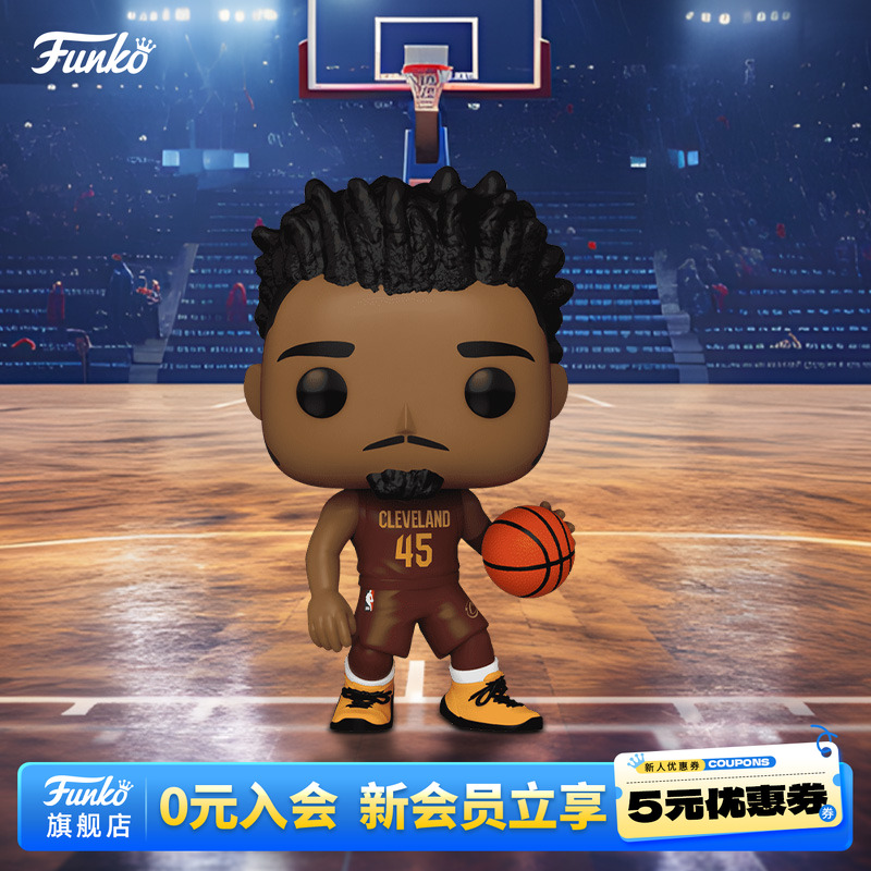 Funko篮球NBA骑士队加兰周边手办