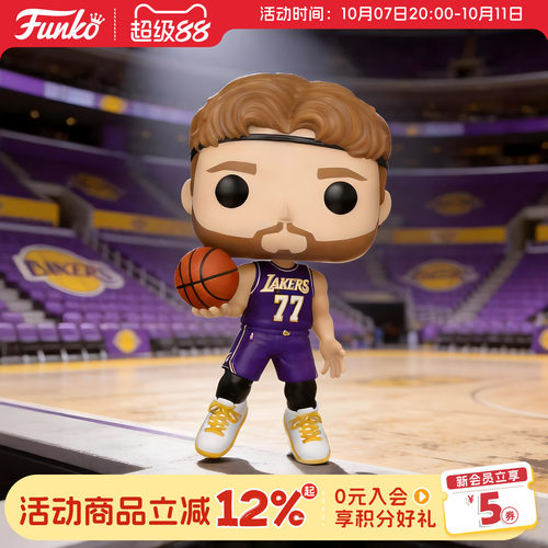Funko湖人队卢卡·东契奇手办