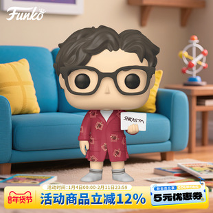 Funko丰高POP美剧生活大爆炸莱纳德周边手办潮玩场景摆件新年礼物