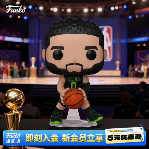 NBA凯尔特人队杰森塔图姆手办