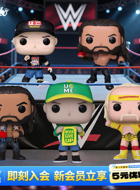 Funko丰高POP环球冠军WWE腰带 罗曼 雷恩斯 周边手办摆件公仔礼物