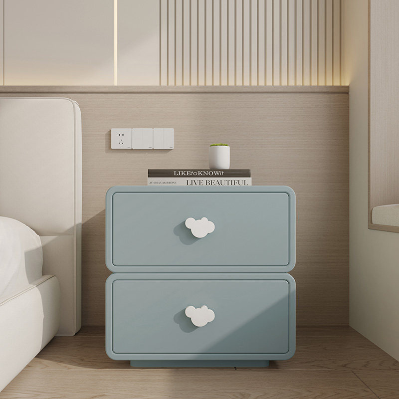 贸尼环保材质实木超性价比床头柜