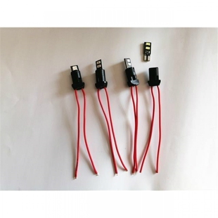 汽车T10T15T13插片灯泡12V5W21W卤素灯小插泡仪表灯示宽灯牌照灯