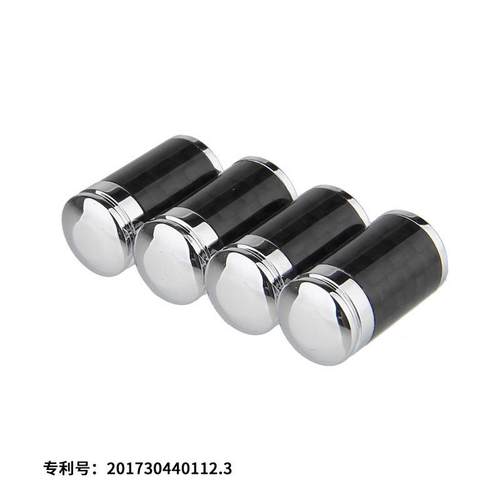 汽车摩托车通用款气门嘴碳纤维加长气门芯帽盖轮胎气嘴装饰
