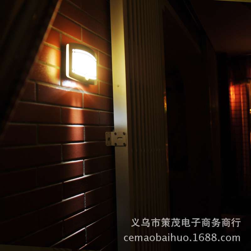 畅销北美 人体感应 LED壁灯 节能创意LED小夜灯 感应衣柜灯楼道灯