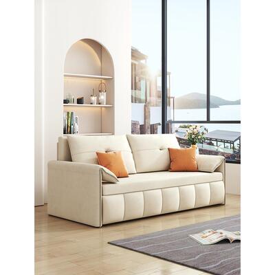 可折叠沙发床两用2024新款小户型客厅单双人伸缩床多功能坐卧两用